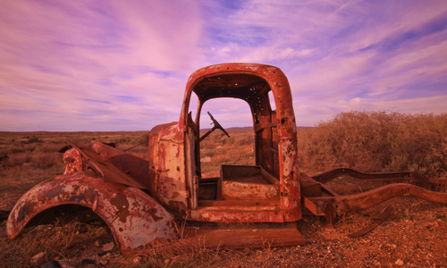 Old Rusted Truck